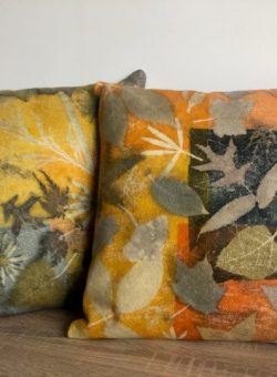 Foto ecoprint kussens